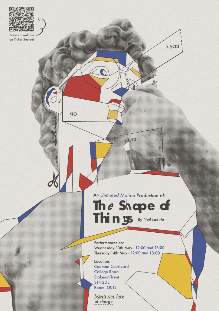 'The Shape of Things' Promotional Poster Play Poster