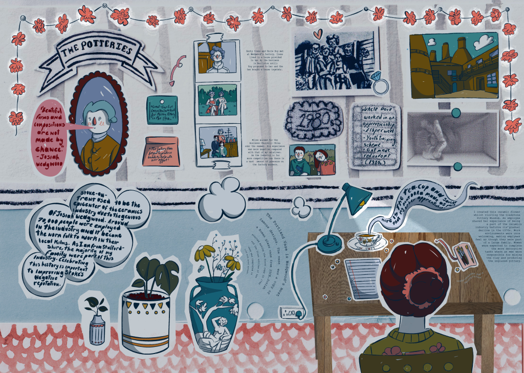 The Potteries Reportage comic